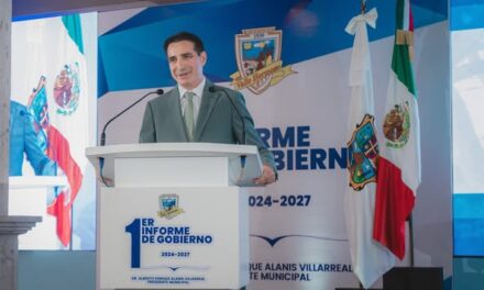 PRIMER INFORME DE GOBIERNO DEL PRESIDENTE MUNICIPAL, DR. ALBERTO ALANÍS VILLARREAL