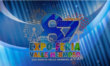El Dr. Alberto Alanis Villarreal presenta la Cartelera Oficial del 87 Aniversario de Valle Hermoso
