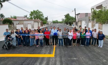 Con gran emoción y orgullo, nuestro Presidente Municipal, Dr. Alberto Alanís Villarreal, llevó a cabo la inauguración de la Calle Chihuahua, entre Calle 6° y Calle 7°