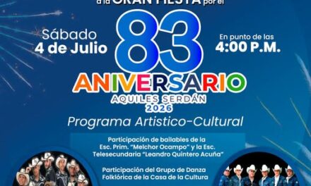 83 Aniversario de la Delegación del Ejido Aquiles Serdán