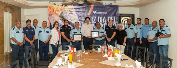 Presidente Alberto Alanis reconoce la entrega y vocación de nuestros Bomberos de Valle Hermoso