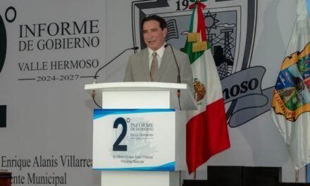 2° Informe de Gobierno del Presidente Municipal, Dr. Alberto Alanís Villarreal.